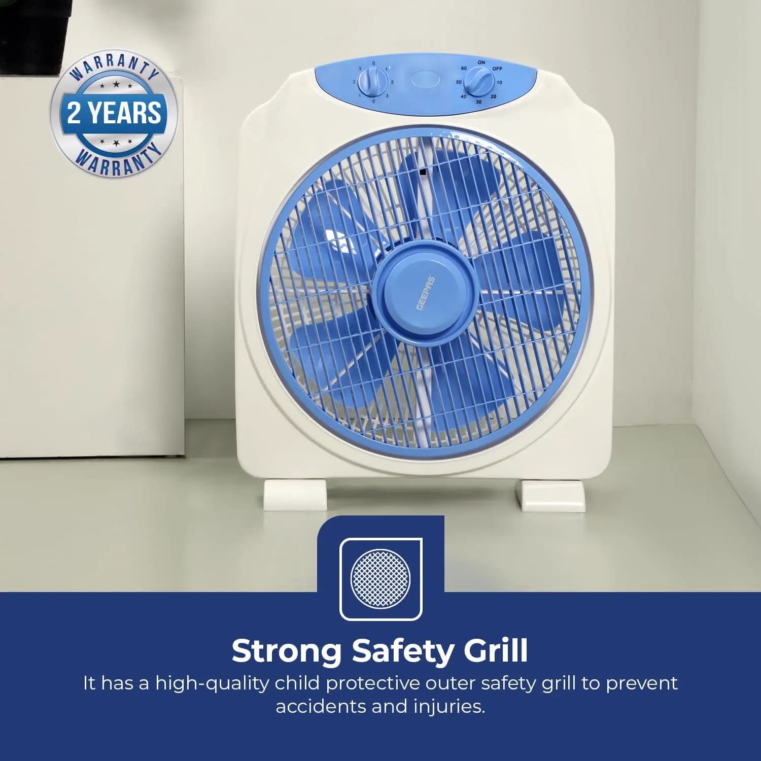 Geepas Gf21113 Box Fan