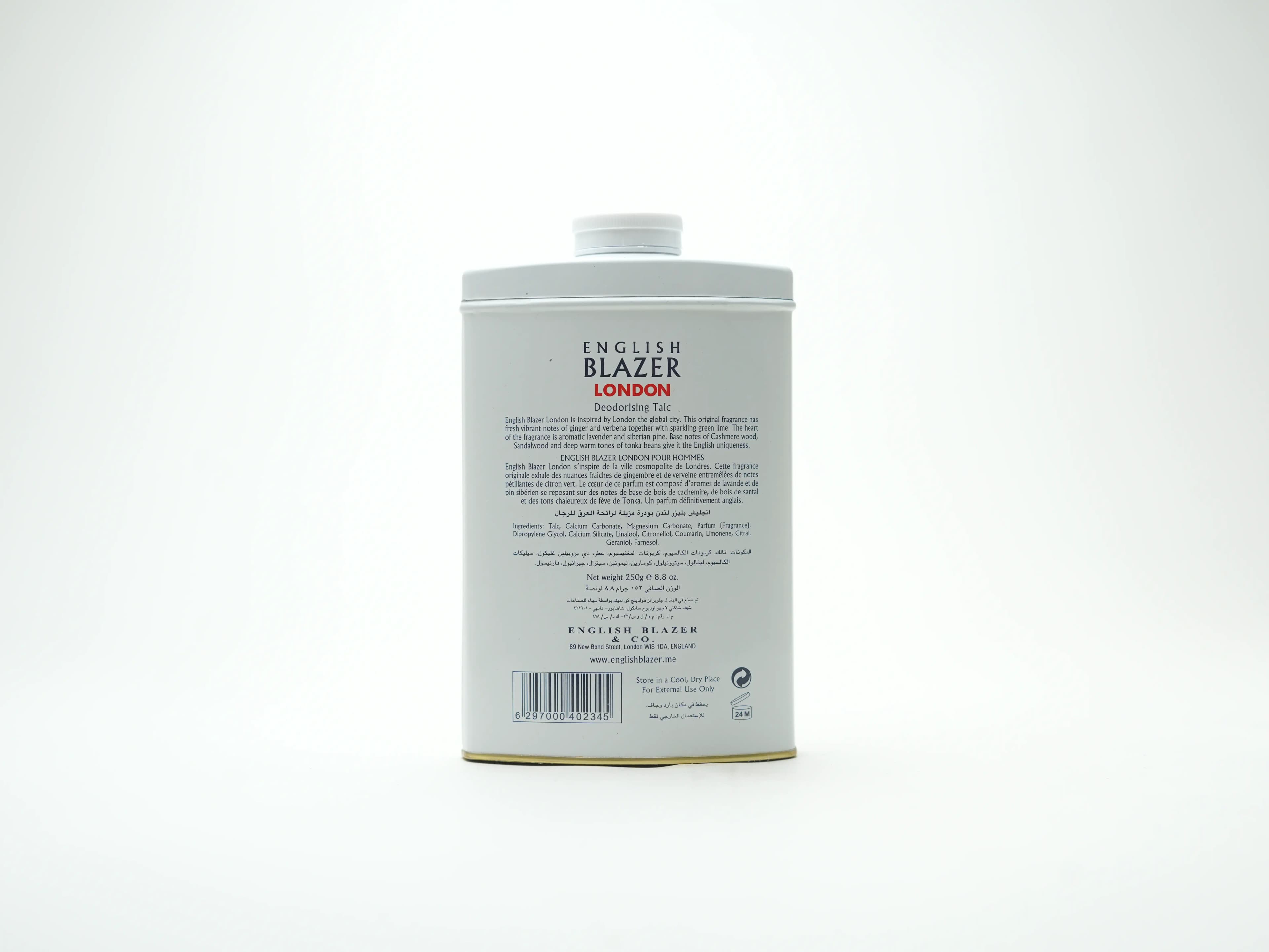 English Blazer London Talc 250 g