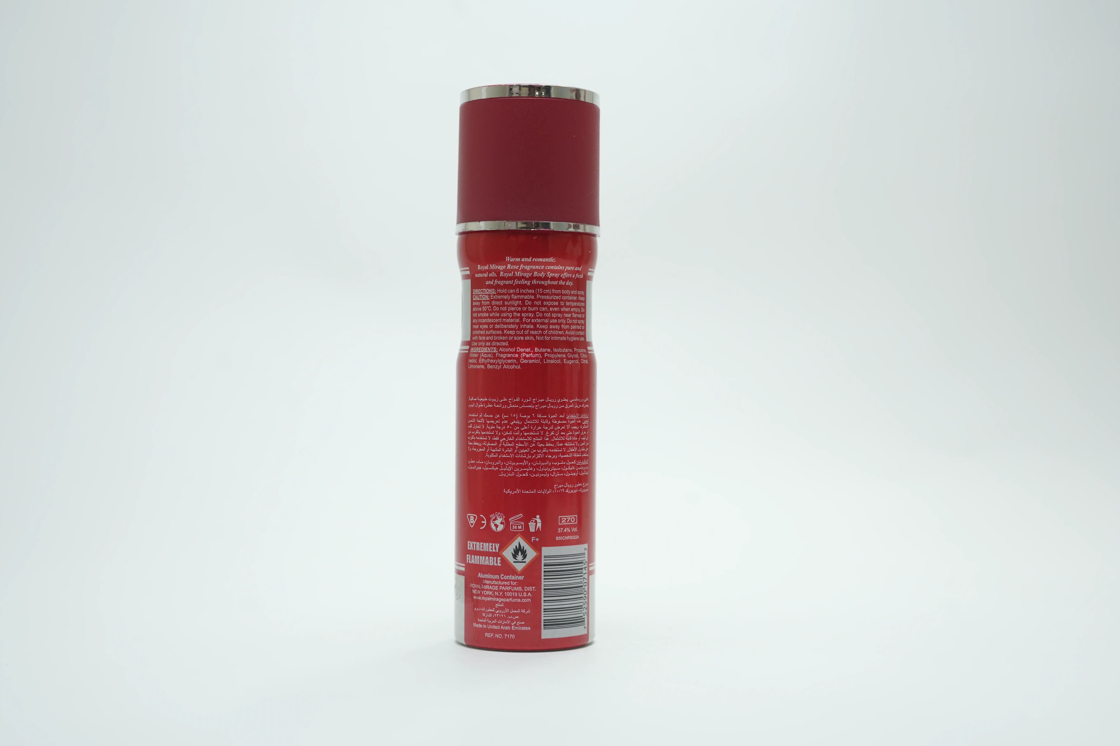 Royal Mirage Rose Body Spray 200 ml