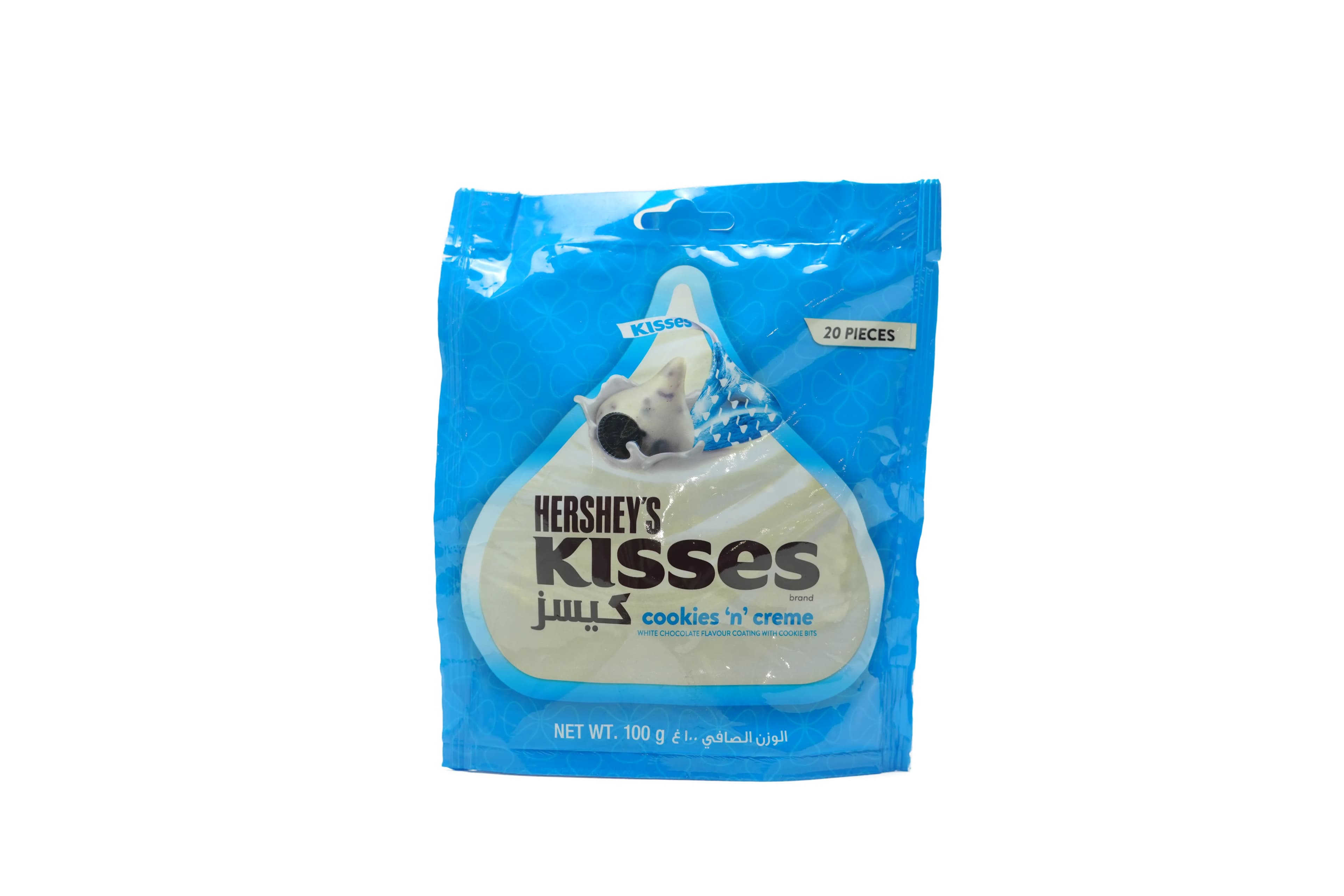 Hersheys Kisses Cookies N Creme 100 g
