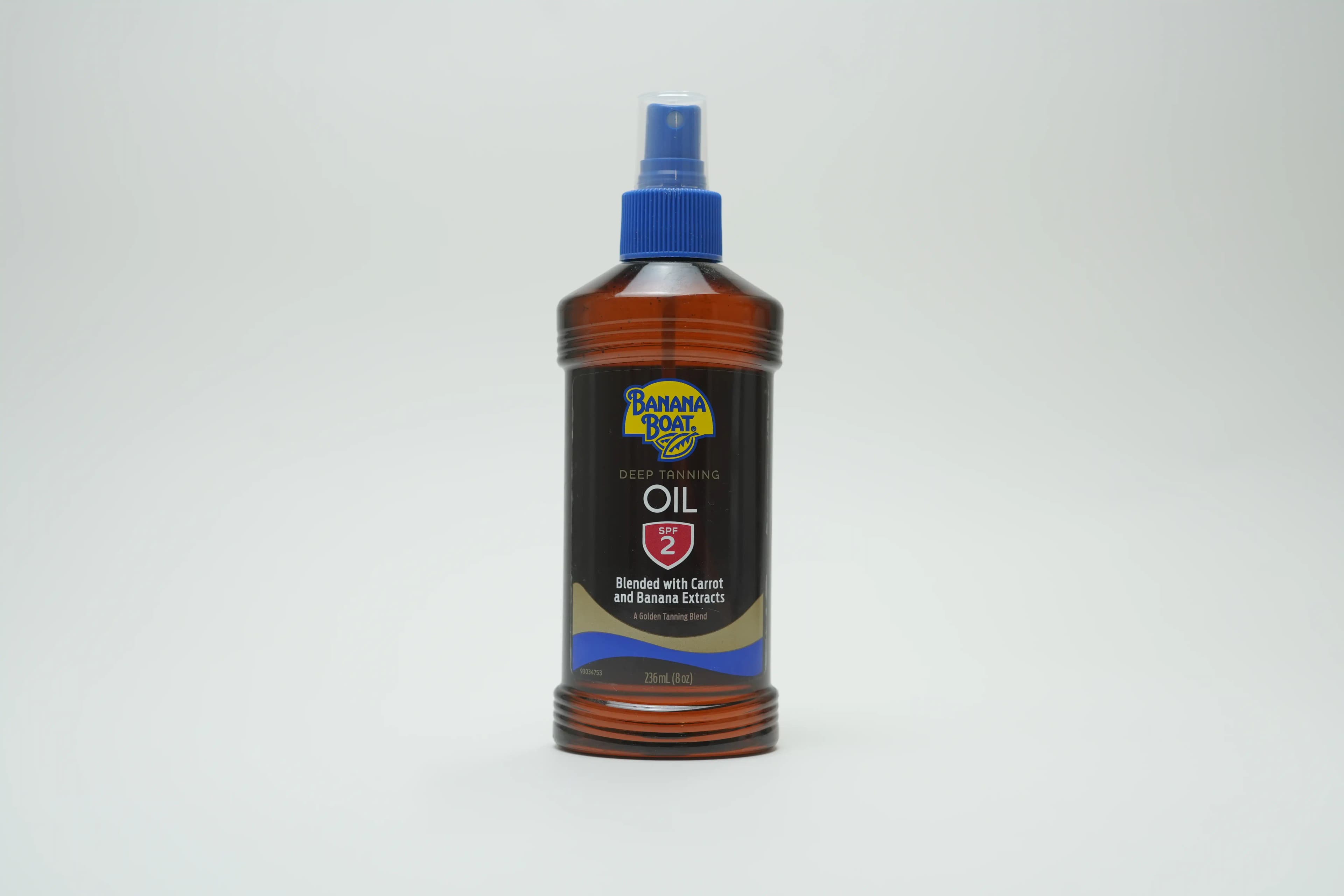 Banana Boat Spf 2 Tan Oil 236 ml