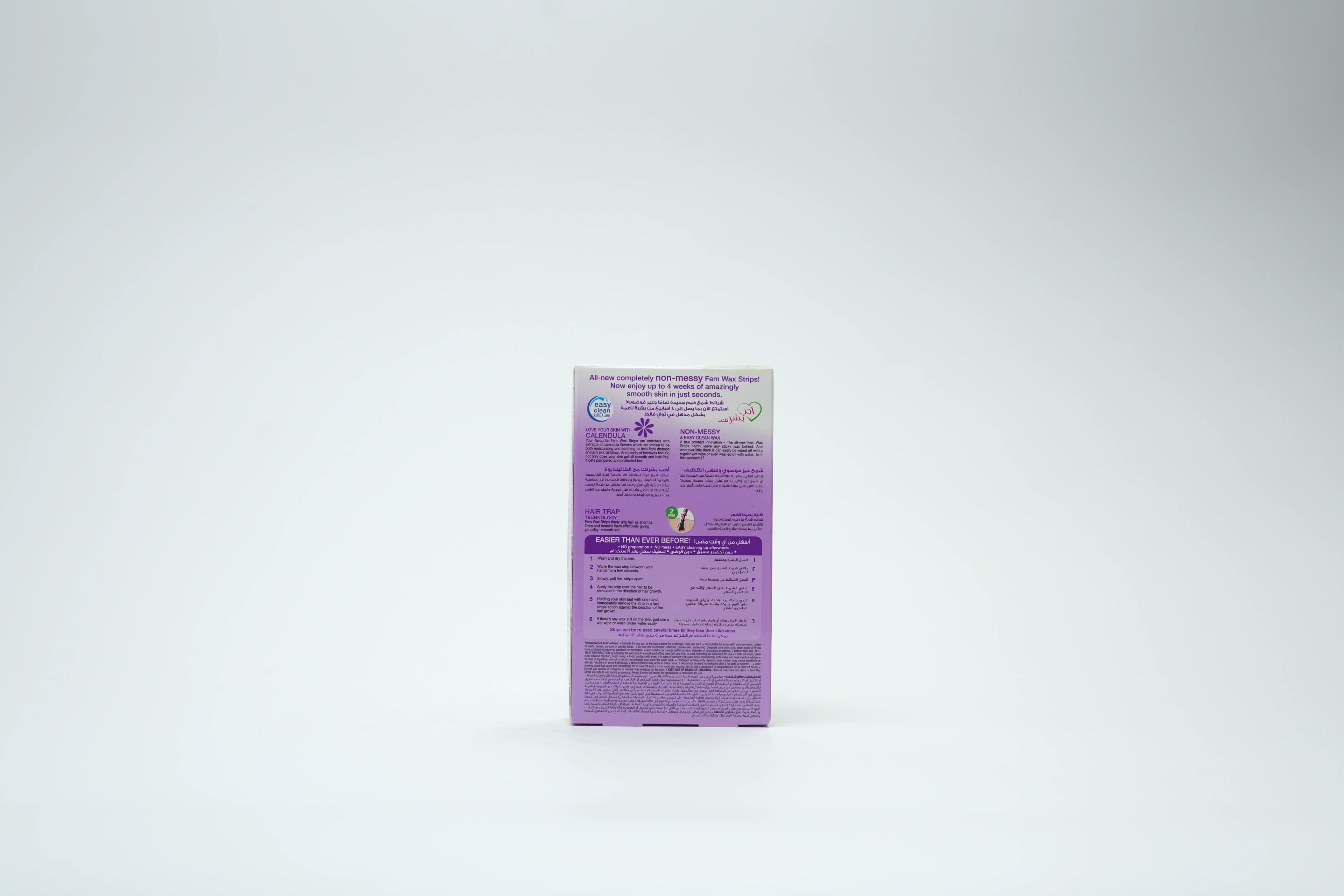 Fem Wax Strips Facial Normal Skin 20 pcs