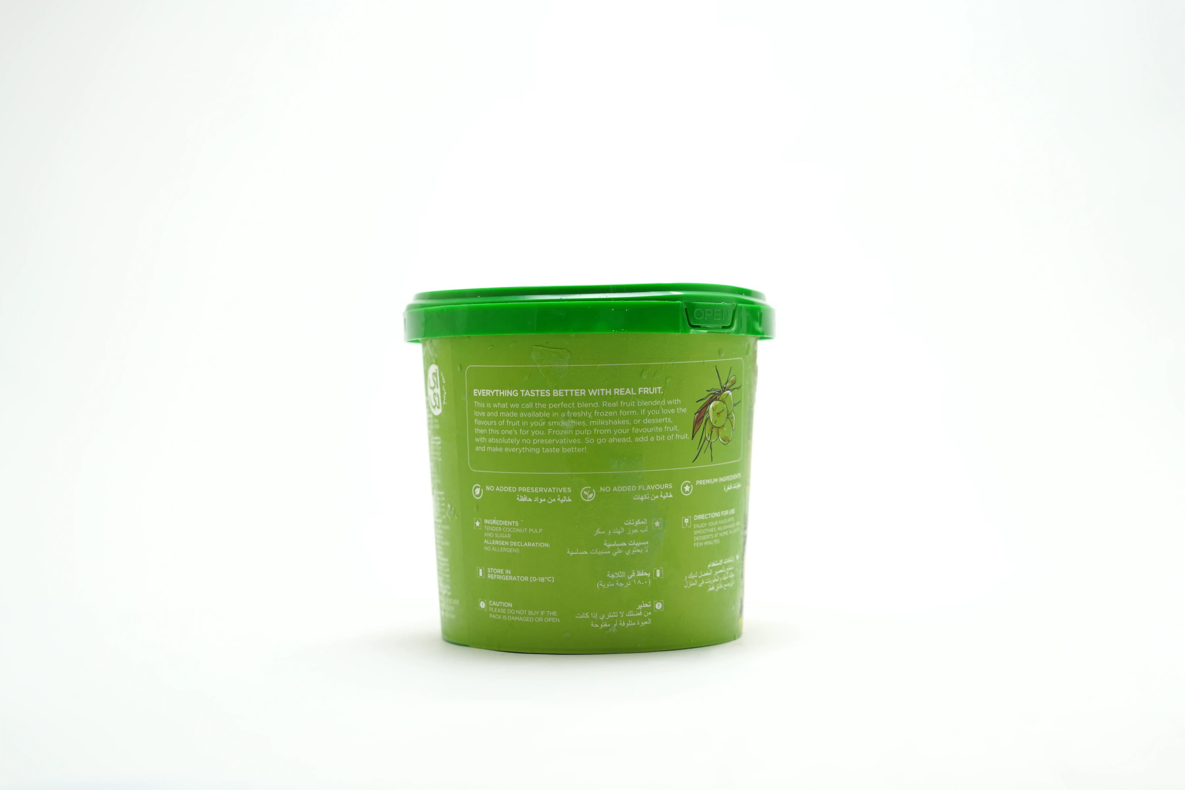 Id Freshly Frozen Fruit Blend Tender Coconut 1 Litres