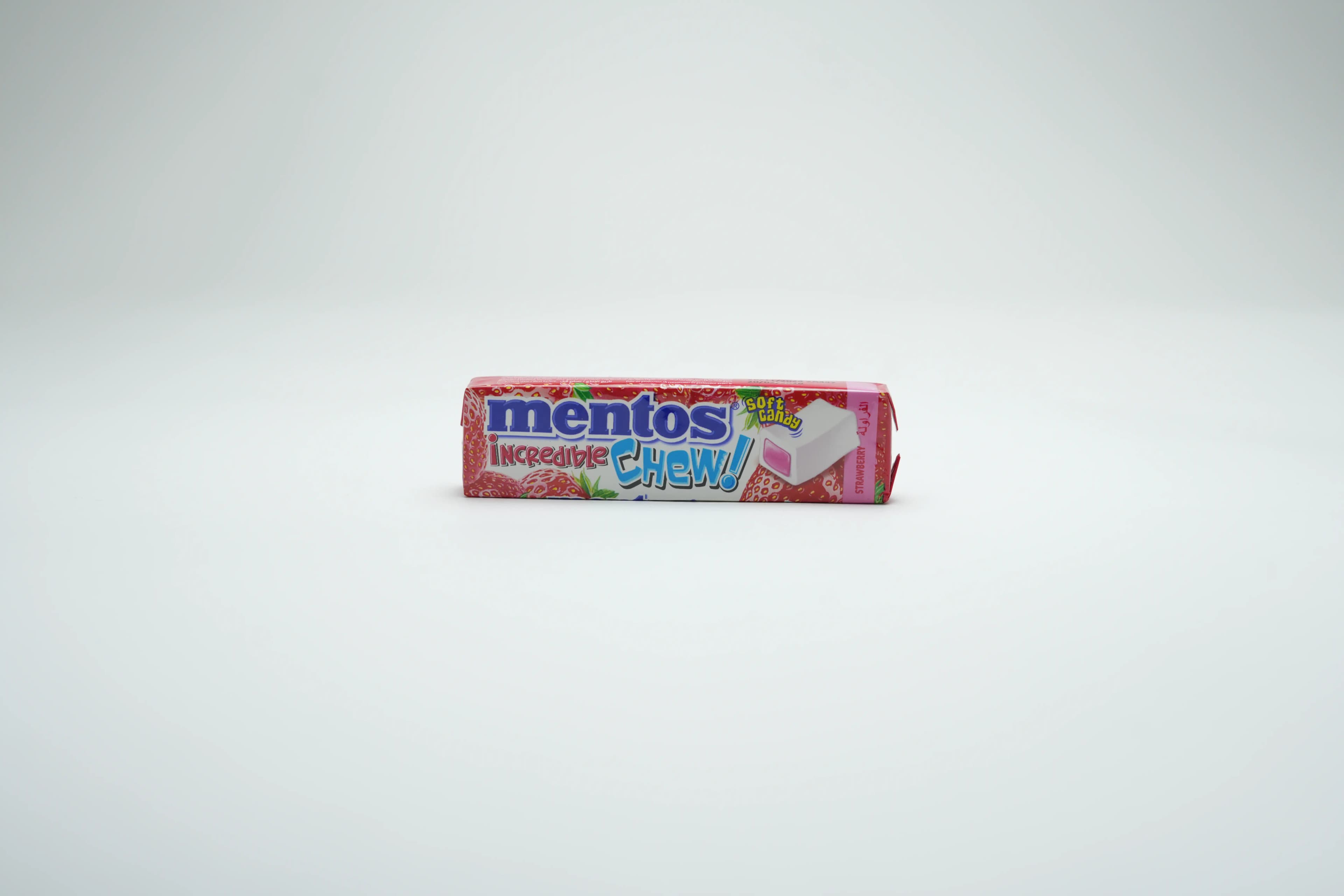 Mentos Incredible Chew Strawberry 45 g